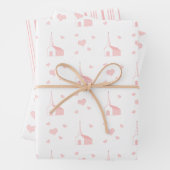 Feuille De Papier Cadeau Église de la fête communale (En situation)