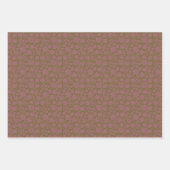 Feuille De Papier Cadeau Ehpopoki Floral x 3 (Devant 3)