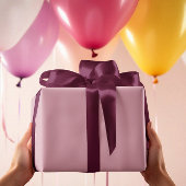 Feuille De Papier Cadeau Élégance boueuse - Rose solide