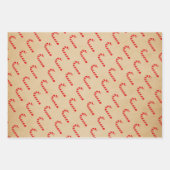 Feuille De Papier Cadeau Elegance Custom Joyeux Motifs de Noël (Devant 3)