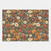 Feuille De Papier Cadeau Élégance d'automne (Devant)