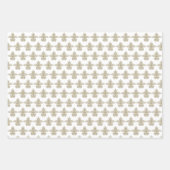 Feuille De Papier Cadeau Elégant anniversaire grec ou romain avec élément d (Devant 3)