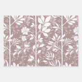 Feuille De Papier Cadeau Elegant Botanic Climbing Vines Soft Silhouette (Devant)
