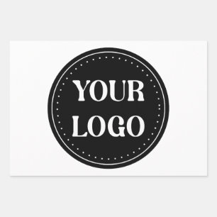 Feuille De Papier Cadeau élégant, contemporain, poli et personnalisable