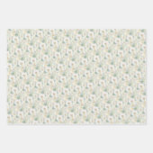 Feuille De Papier Cadeau Élégant Dandelions aquarelle (Devant 3)