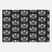 Feuille De Papier Cadeau Élégant ensemble de goth romantique (Devant 2)