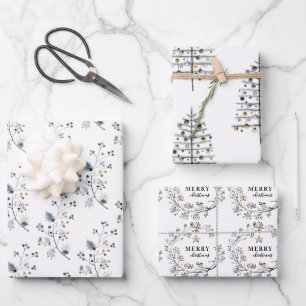 Feuille De Papier Cadeau Élégant minimaliste Moderne Unique Vacances Origin