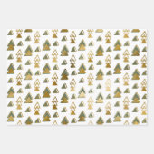 Feuille De Papier Cadeau Élégant moderne | Doodles de Noël (Devant 2)