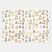 Feuille De Papier Cadeau Élégant moderne | Doodles de Noël (Devant)