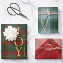 Élégant Noël Plaid