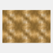 Feuille De Papier Cadeau Élégant Noël Vacances Gold Parties scintillant Spa (Devant)