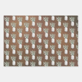 Feuille De Papier Cadeau Élégant parti de retraite surprise (Devant 3)