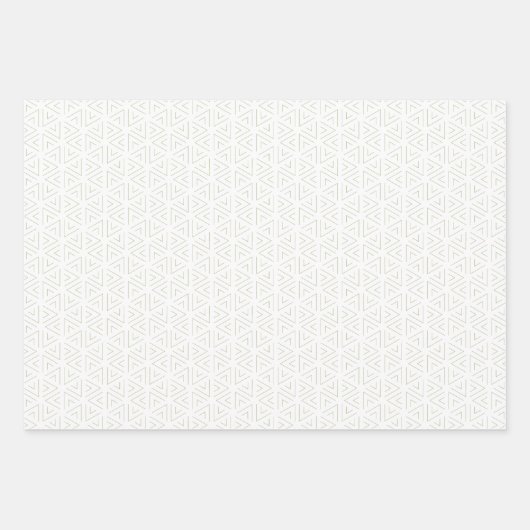 Feuille De Papier Cadeau Élégant Sage vert simple et cadeau minimal (Devant 2)