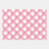 Feuille De Papier Cadeau Elégant Silver Glam Bling Silver Parties scintilla (Devant)