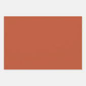 Feuille De Papier Cadeau Elégante aquarelle Joyeux Noël (Devant 2)