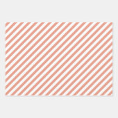 Feuille De Papier Cadeau Elégante Aquarelle rose Sage Vert Sage (Devant 3)