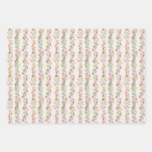 Feuille De Papier Cadeau Élégante florale de dainty (Devant 2)