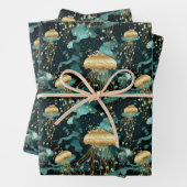 Feuille De Papier Cadeau Élégante méduse Ethérée (En situation)