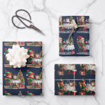 Feuille De Papier Cadeau Elf Christmas Tea Party Enfants<br><div class="desc">Les petits elfes les plus mignons à faire une fête de thé, pour envelopper les cadeaux de Noël de votre petit. Trois vues différentes de l'animal, sur trois arrière - plans de couleur différents, qui se mélangent, peuvent être changées par vous-même, ou les obtenir tels qu'ils sont. Les enfants voudront...</div>