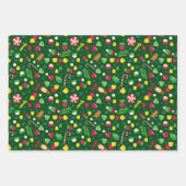 Feuille De Papier Cadeau Elf le Motif Candy de cinéma (Devant 2)