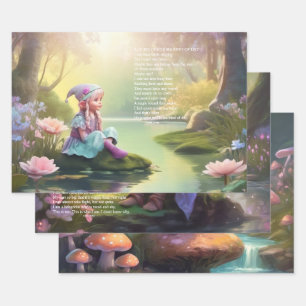 Feuille De Papier Cadeau Elf Poetry