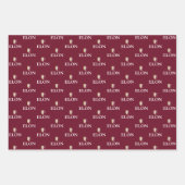 Feuille De Papier Cadeau Elon (Devant 3)