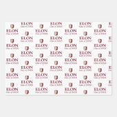 Feuille De Papier Cadeau Elon | Classe de 20XX (Devant 2)