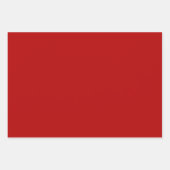 Feuille De Papier Cadeau Emballage Motif de Noël coordonné (Devant 3)