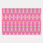 Feuille De Papier Cadeau Emballage ou linge de tiroir rose (Devant 3)