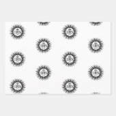 Feuille De Papier Cadeau Emblème de la Société de Jésus (Devant 2)