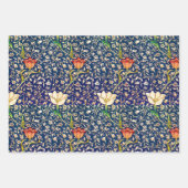 Feuille De Papier Cadeau Emelia, Mandinka et William Morris (Devant)