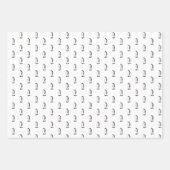 Feuille De Papier Cadeau empereur de pingouin (Devant 2)