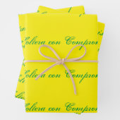 Feuille De Papier Cadeau empoderamiento (En situation)