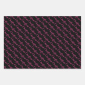 Feuille De Papier Cadeau Empreinte à chaussure à talon élevé (Devant 3)