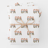 Feuille De Papier Cadeau EMPREINTE DE LÉOPARD comptable agréé CPA (En situation)