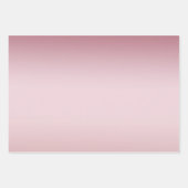 Feuille De Papier Cadeau Empreinte de léopard Ombre or rose (Devant 3)