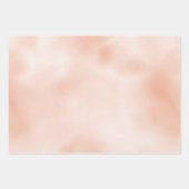 Feuille De Papier Cadeau Empreinte de léopard or rose pâle (Devant 2)