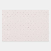 Feuille De Papier Cadeau Empreinte de léopard Parties scintillant rose vif (Devant 2)