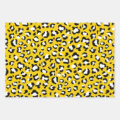 Feuille De Papier Cadeau Empreinte de léopard, Spots de léopard, Leopard Ja (Devant)