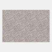 Feuille De Papier Cadeau Empreintes de léopard (Devant 2)