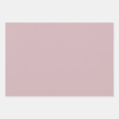 Feuille De Papier Cadeau En vichy rose mignon et points simple bébé classiq (Devant 2)