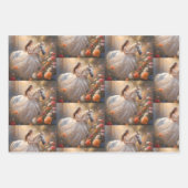 Feuille De Papier Cadeau Enchanted Bride et Her Steed. (Devant 3)