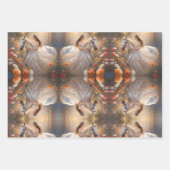 Feuille De Papier Cadeau Enchanted Bride et Her Steed. (Devant)