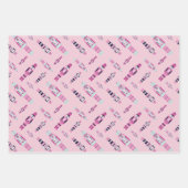 Feuille De Papier Cadeau Enchanting Wrapping Paper Set of 3 Sheets (Devant)