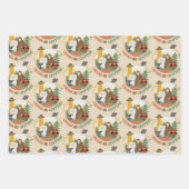 Feuille De Papier Cadeau Enfant Cryptide (Devant)