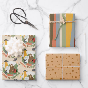 Feuille De Papier Cadeau Enfant Cryptide