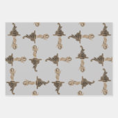 Feuille De Papier Cadeau Enfant jésus motif objet motif (Devant 3)