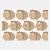 Feuille De Papier Cadeau Enfants Cute Dinosaur (Devant 2)
