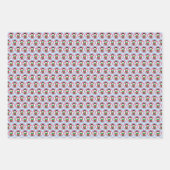 Feuille De Papier Cadeau Enfants Jouer des pingouins Noël (Devant 2)