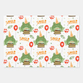 Feuille De Papier Cadeau Enfants Joyeux anniversaire (Devant 3)